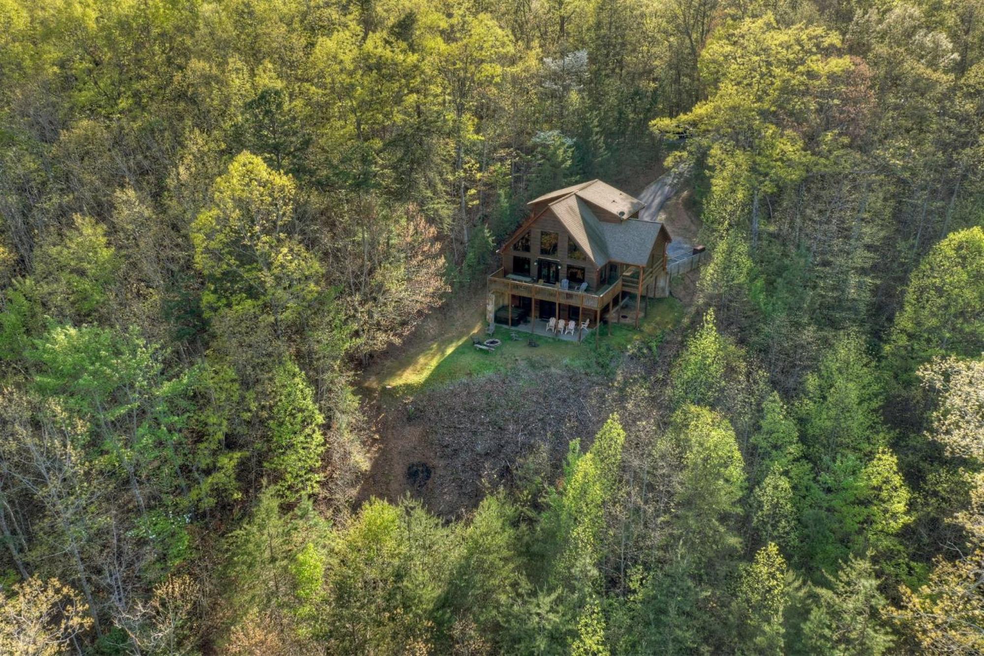 The View Sweeping Mountain Views Gas Fireplace Game Room Hot Tub Блу-Ридж Екстер'єр фото