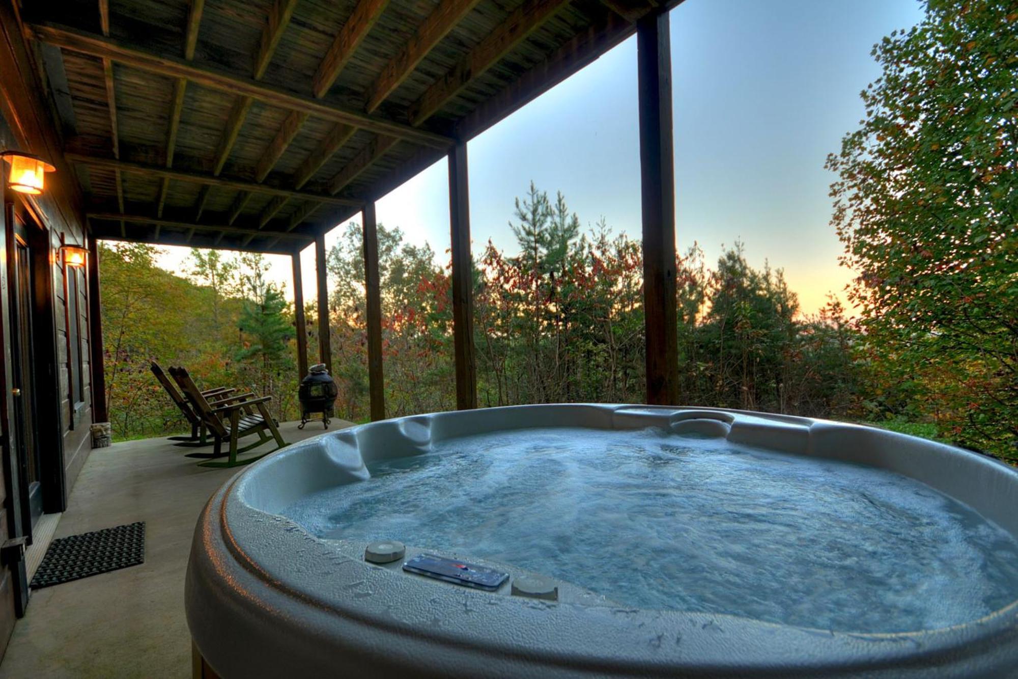 The View Sweeping Mountain Views Gas Fireplace Game Room Hot Tub Блу-Ридж Екстер'єр фото