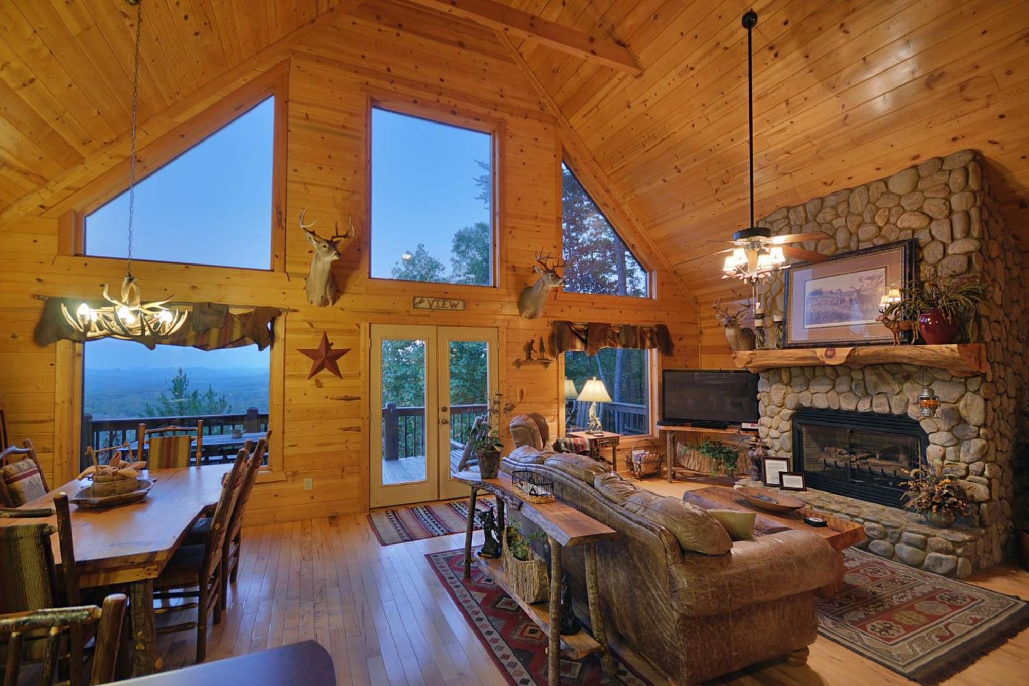 The View Sweeping Mountain Views Gas Fireplace Game Room Hot Tub Блу-Ридж Екстер'єр фото